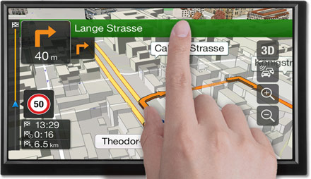 3D Maps - Freestyle Navigation System X701D-F
