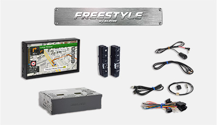 All parts included - Freestyle Navigation System X701D-F
