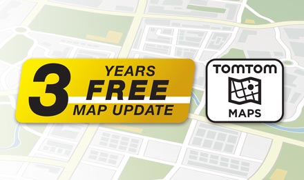 3 Yıl Ücretsiz Güncellemeli TomTom Haritaları - X903D-OC3